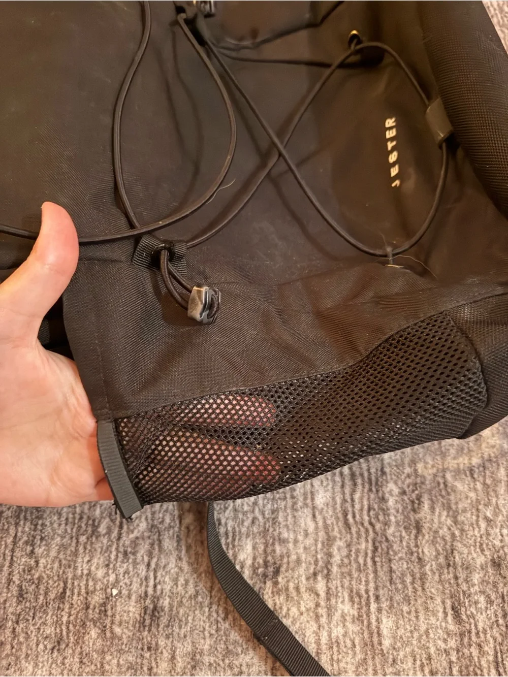 The North Face Jester Backpack - Black *Please check description!* Used Like New